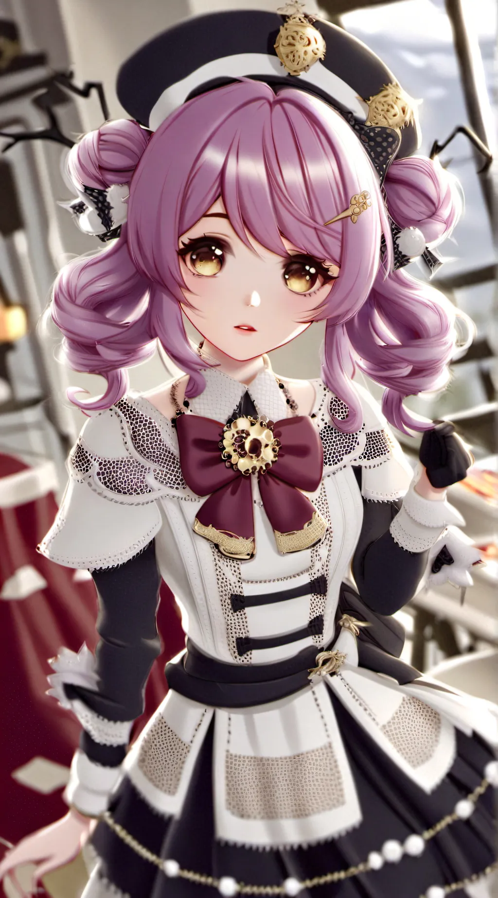 ai character: Tina background