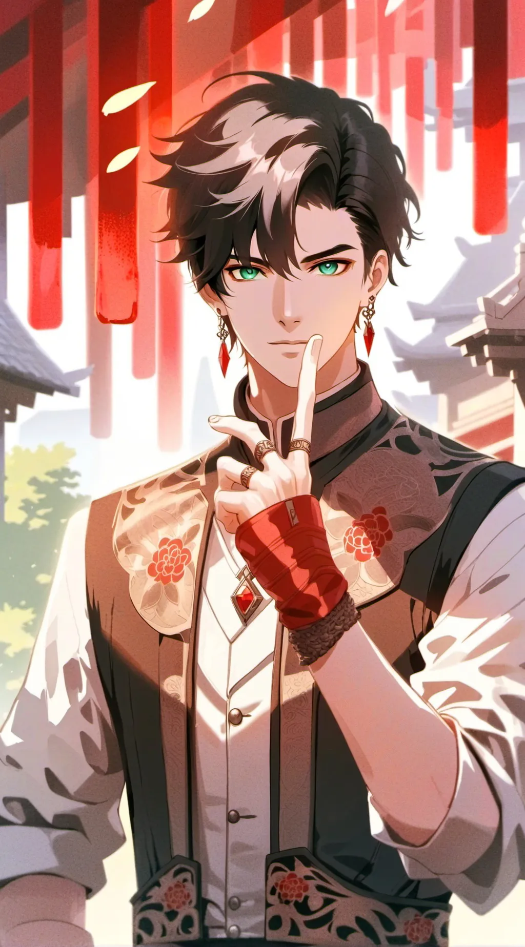 ai character: Max background