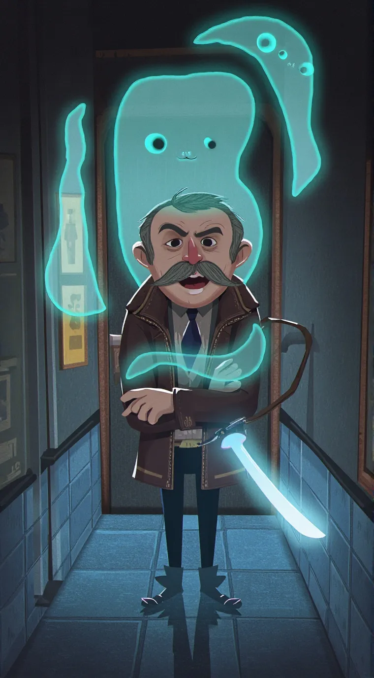 ai character: the ghostly elder  background