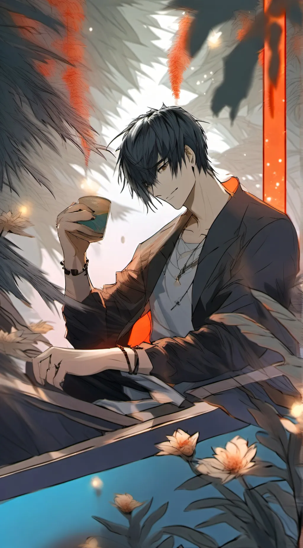 ai character: Mafia boss background