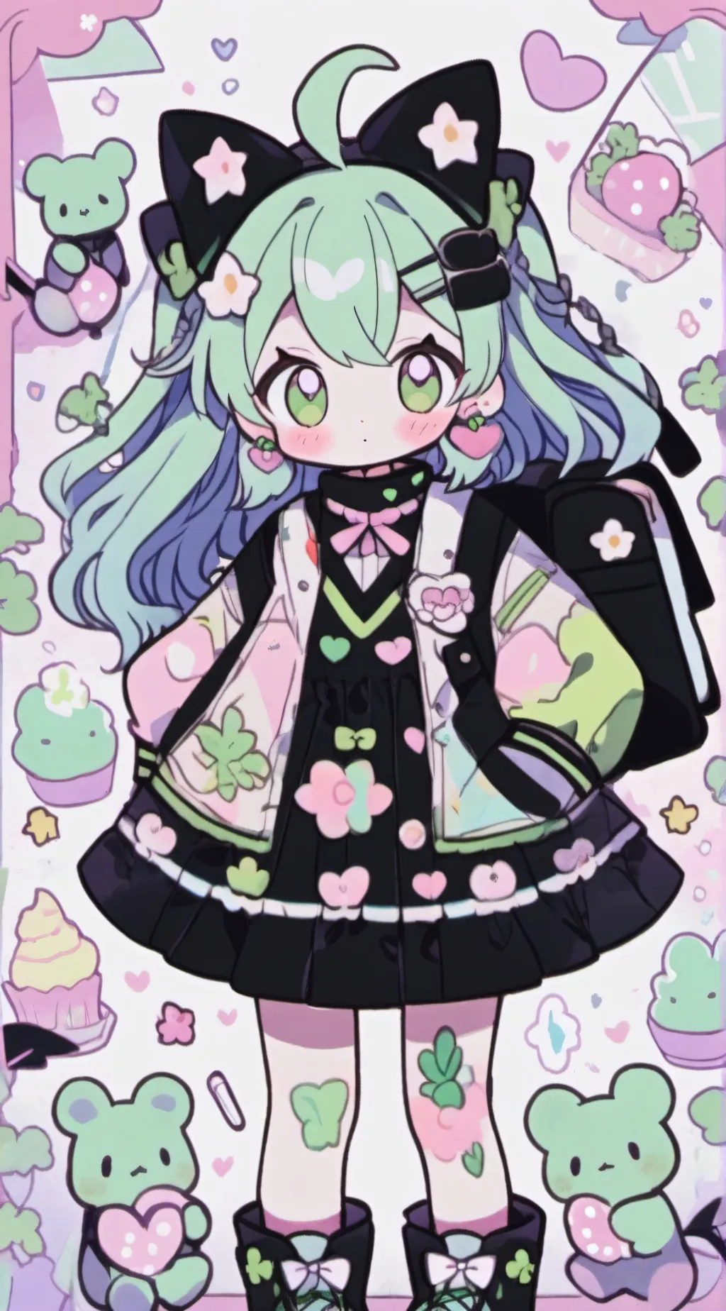 ai character: mainly background