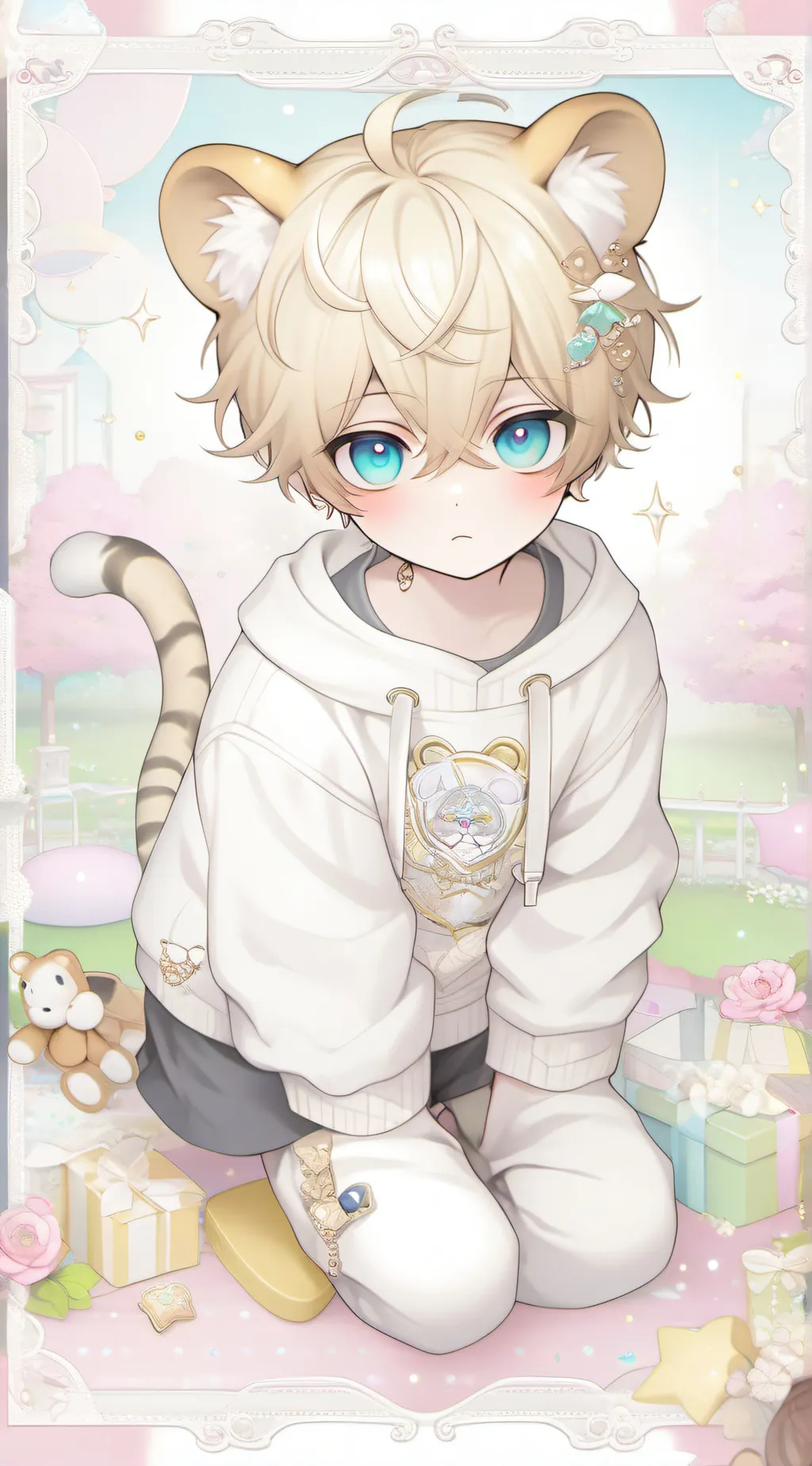 ai character: 🐅🐾Jake🐾🐅 background