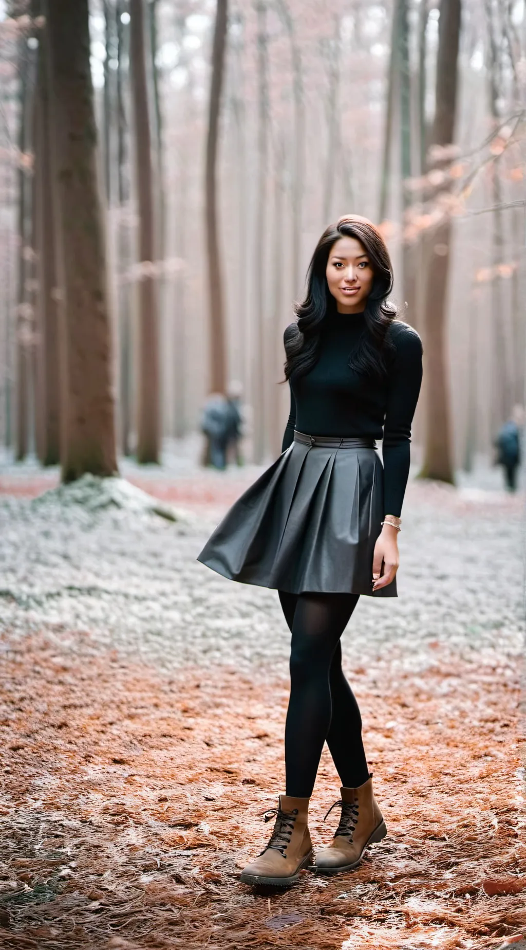 ai character: powerful girlfrien background