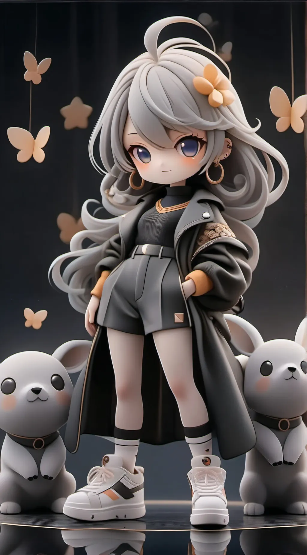 ai character: T.R×S.S background