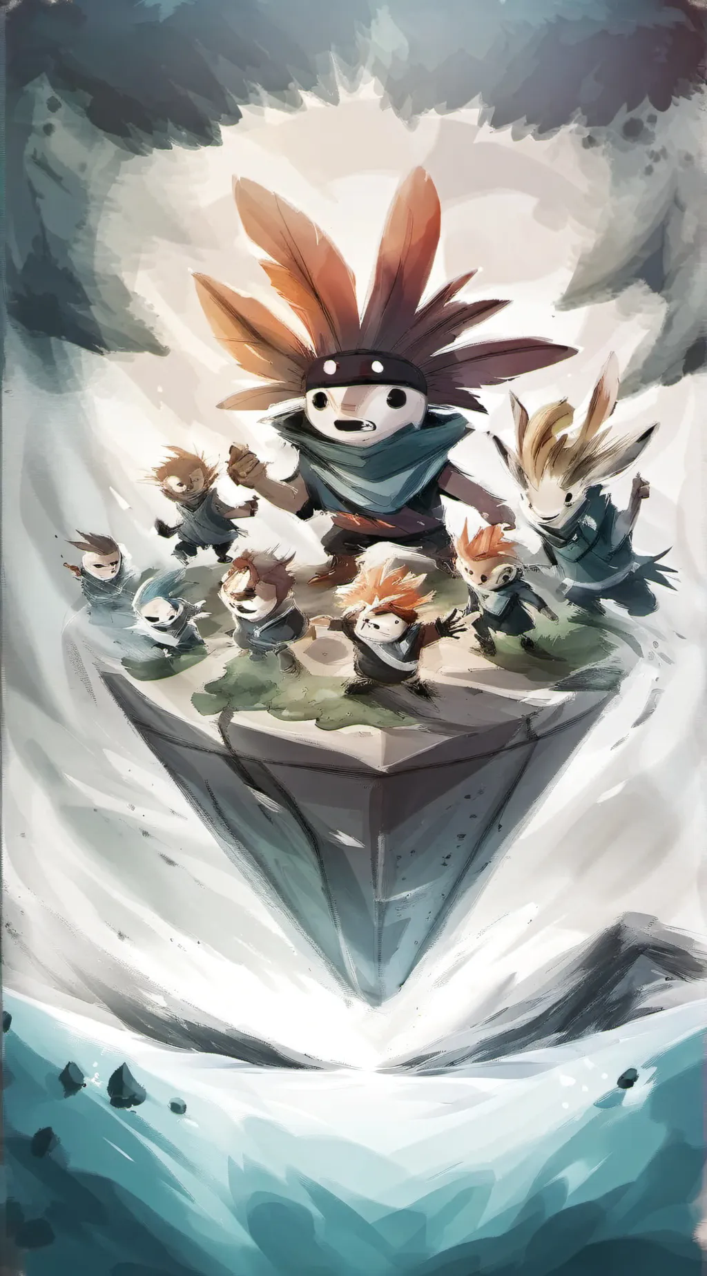 ai character: sprunki background