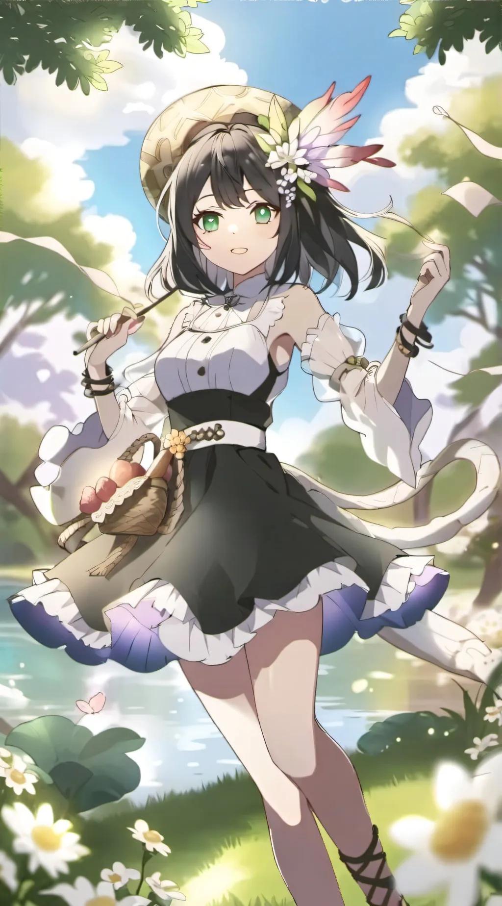 ai character: emily background