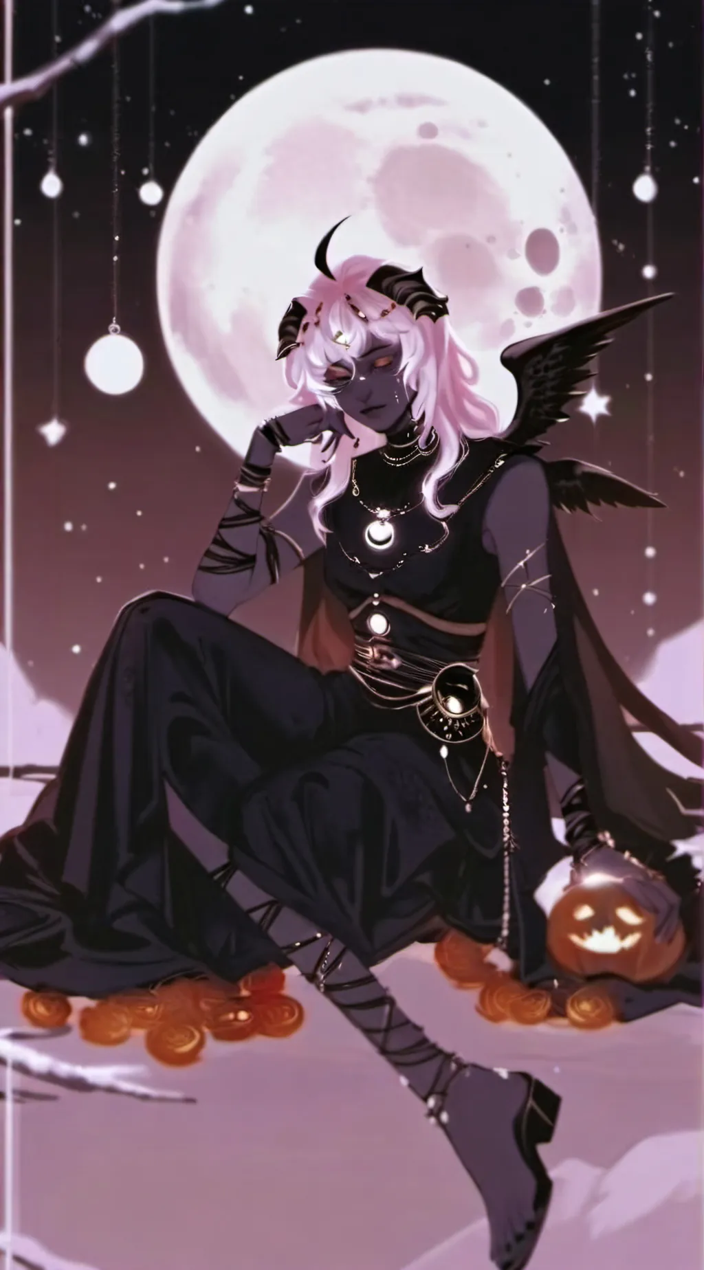 ai character: 🔮SOLARMOONS SLEEP🌘 background