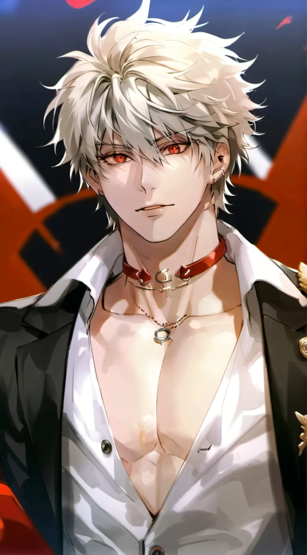 ai character: Katsuki Bakugo background