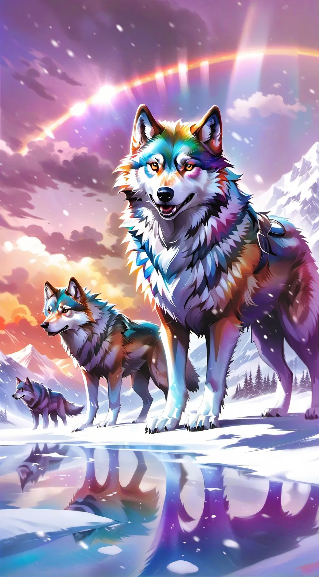 Talkie AI - Chat with Wolf pack