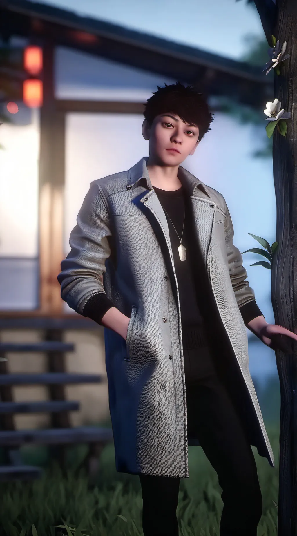 ai character: kyle background