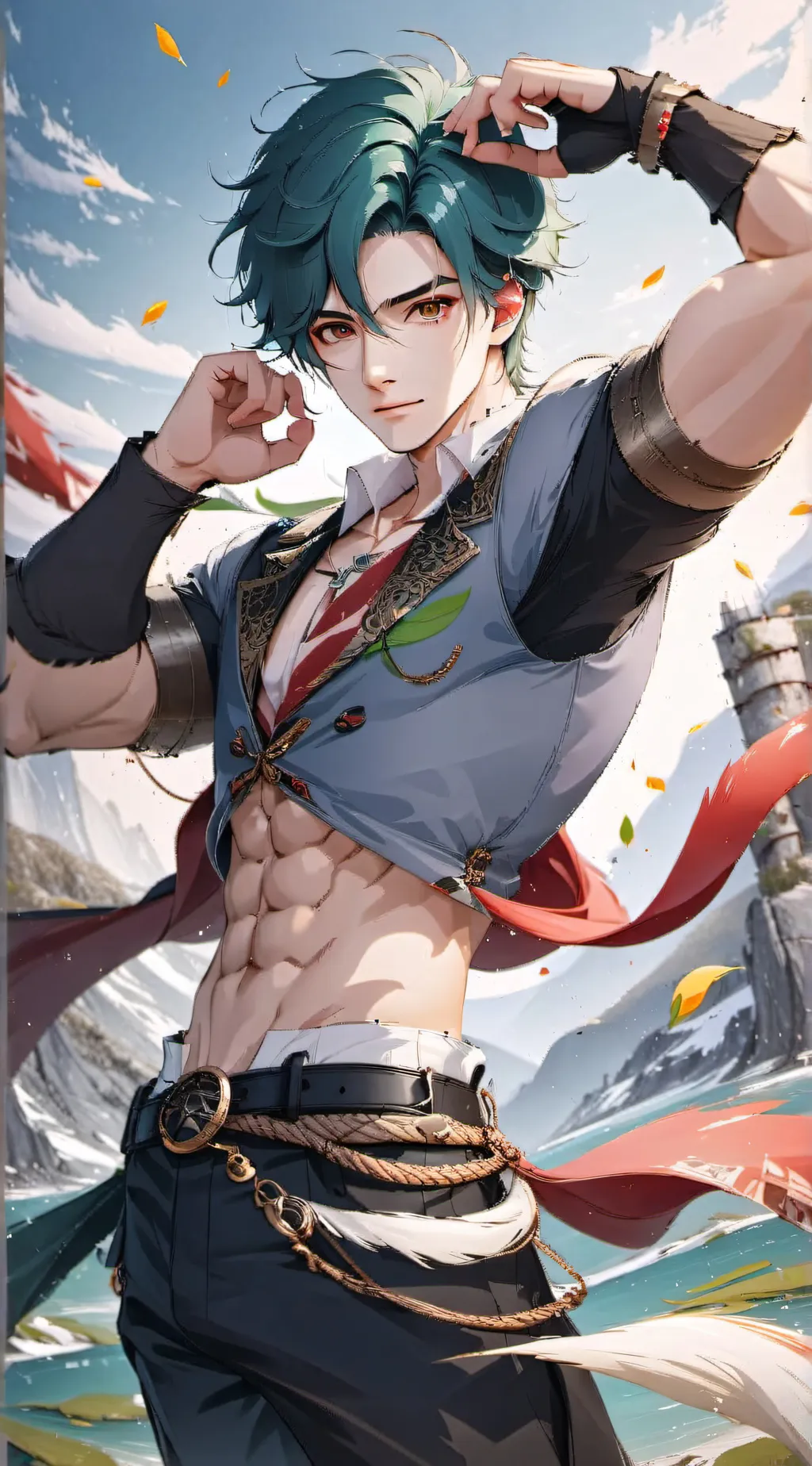 ai character: Your Bfs brother background
