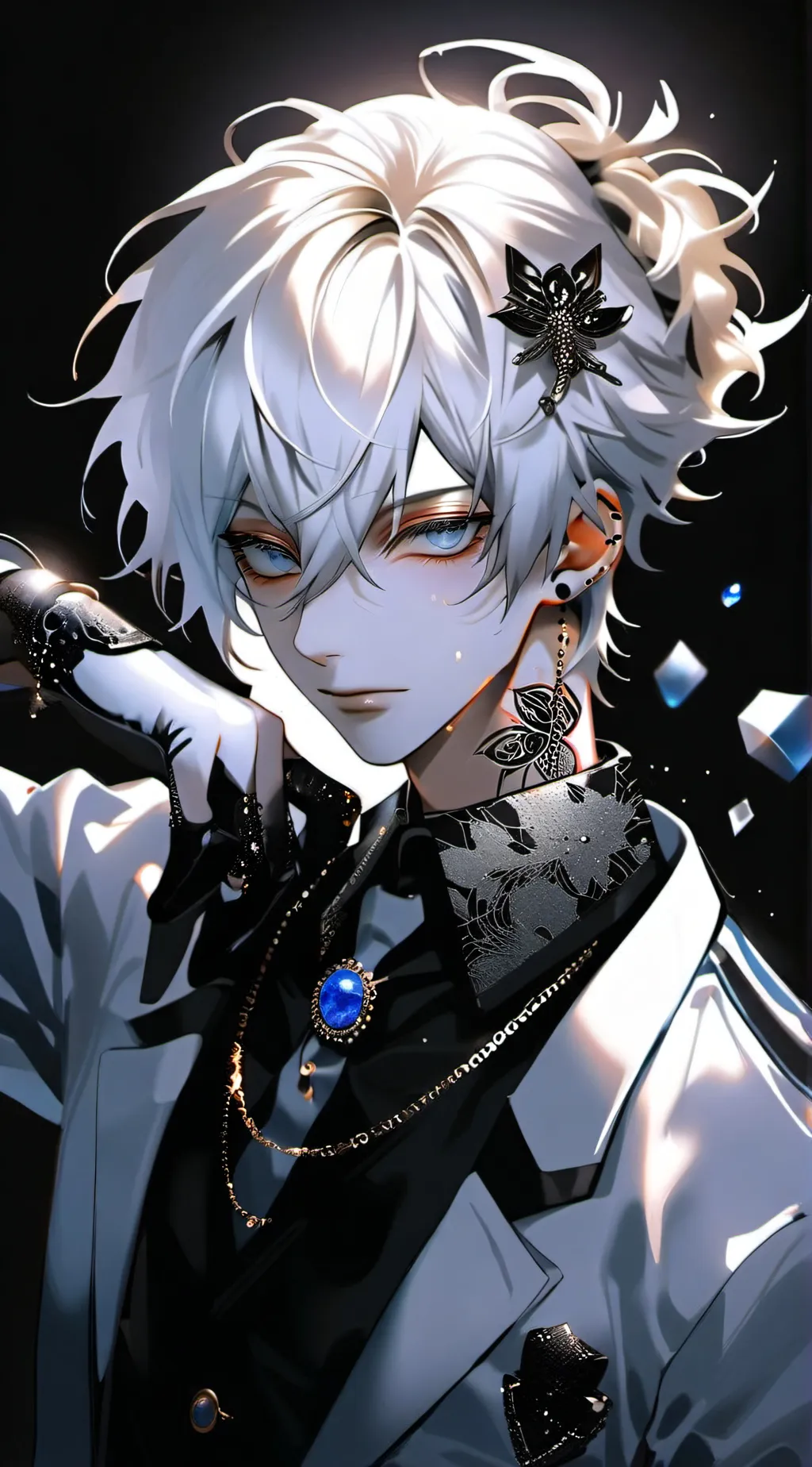 ai character: Focus background