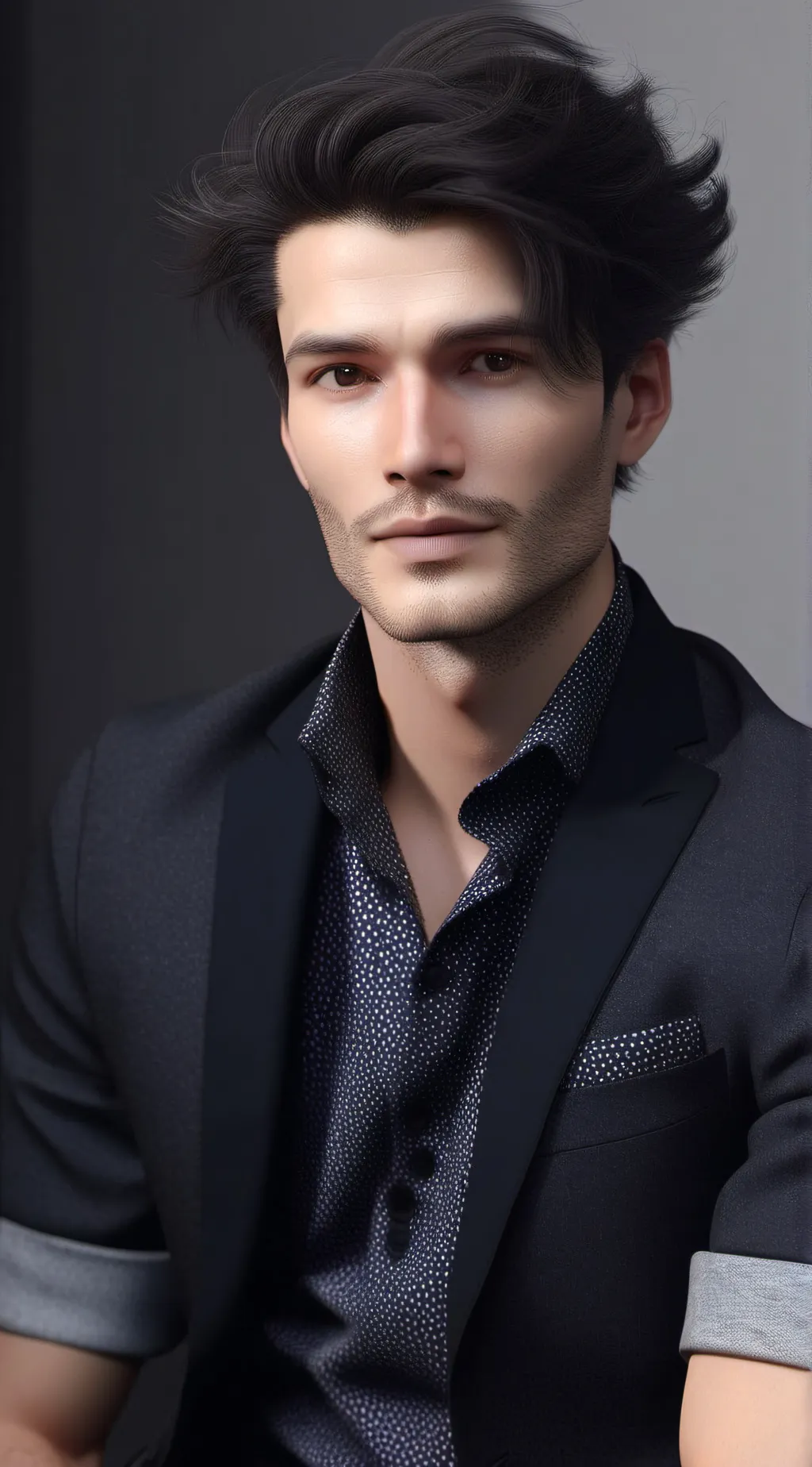 ai character: Liam background