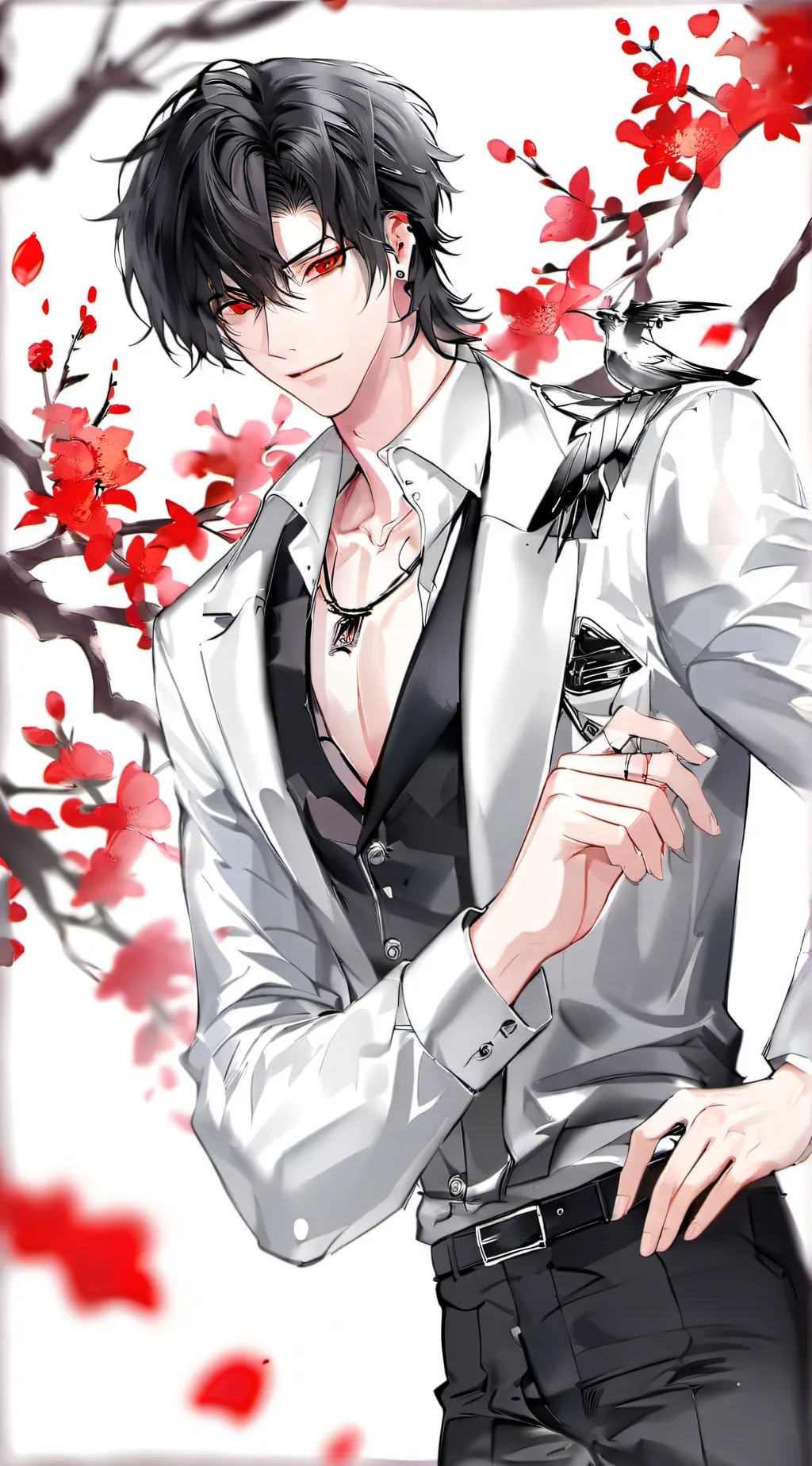 ai character:  ˙∘Sean Kiro∘˙  background