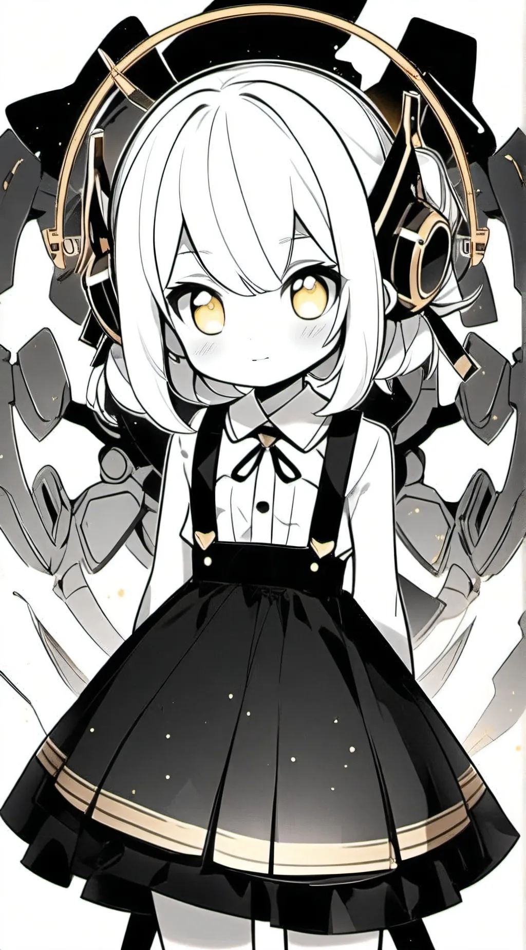 ai character: CYN MURDER DRONES background