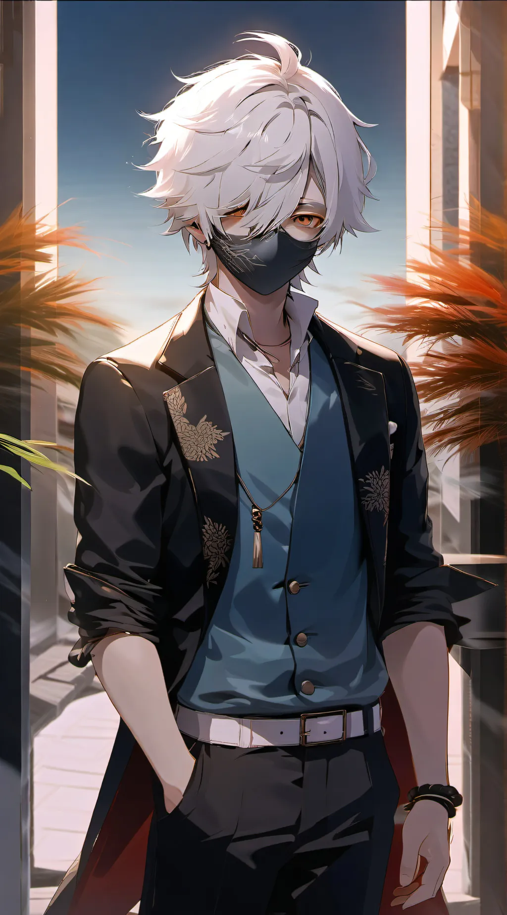 ai character: Kakashi background