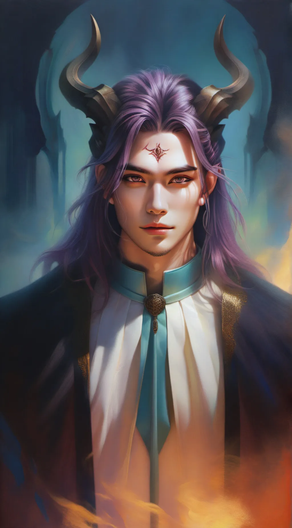 ai character: Leo background