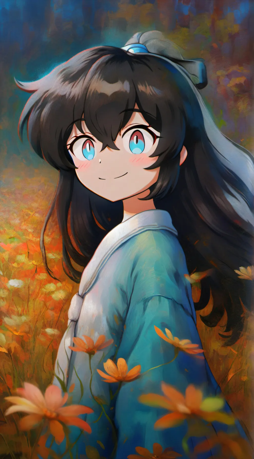 ai character: Aria 😍 background