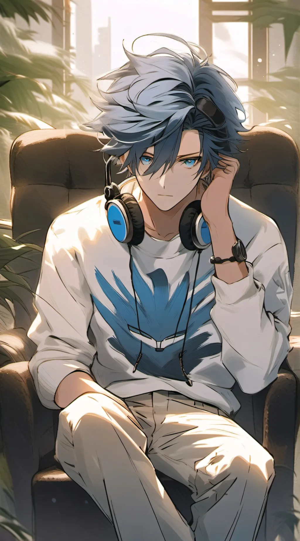 ai character: Damian background