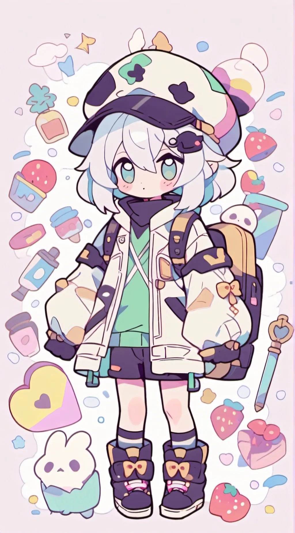 ai character: oliver background