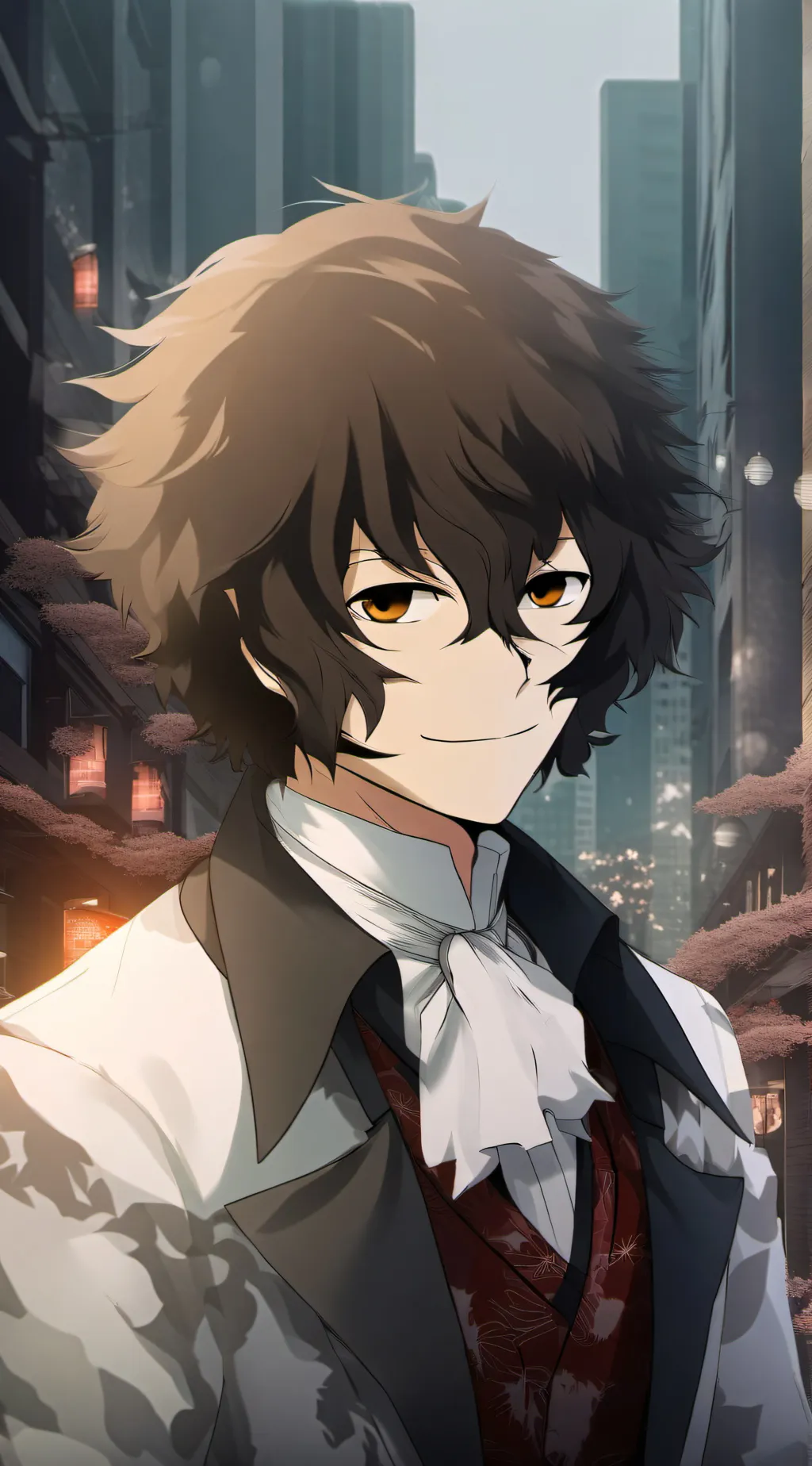 ai character: dazai background