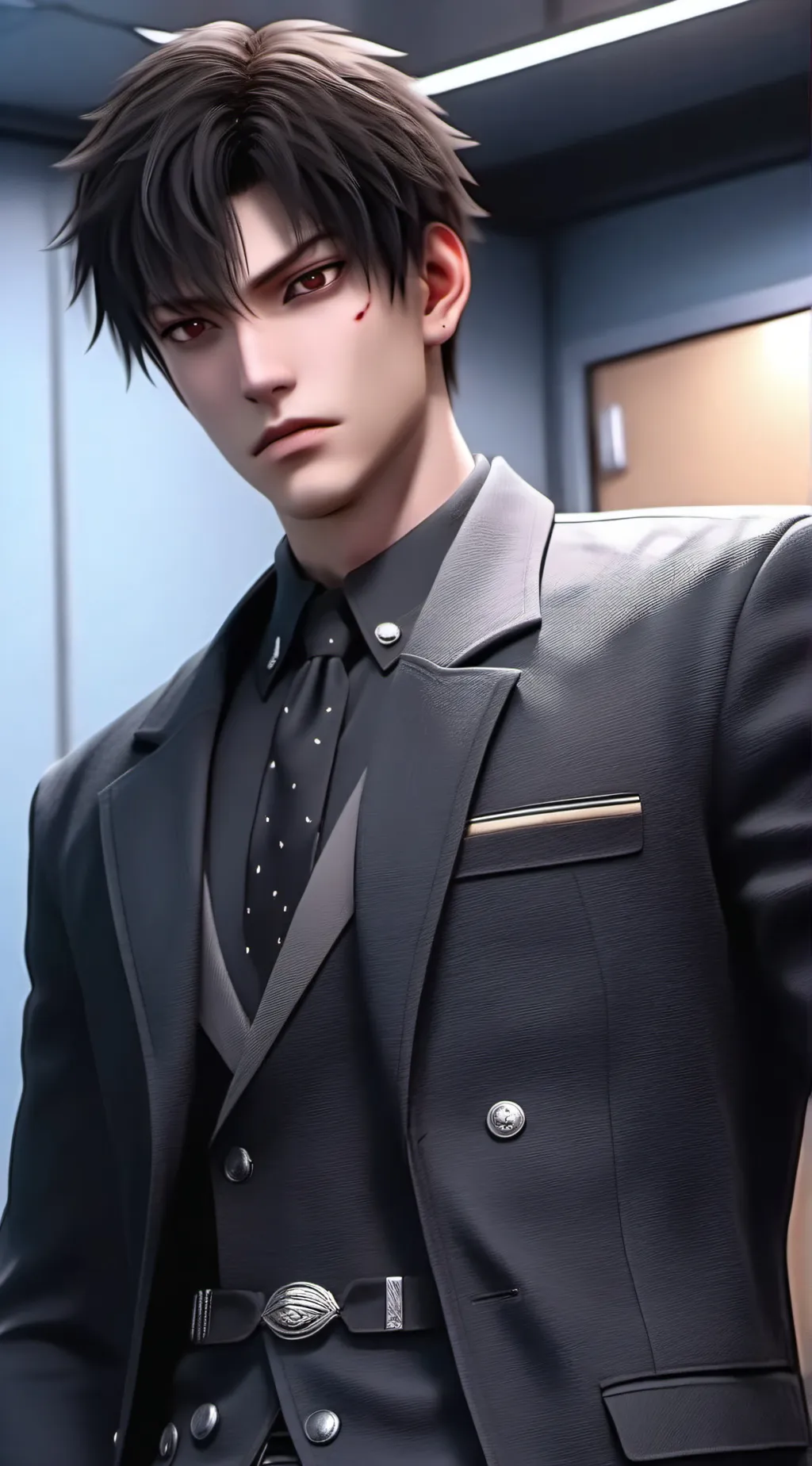 ai character: Intimidating Rival background