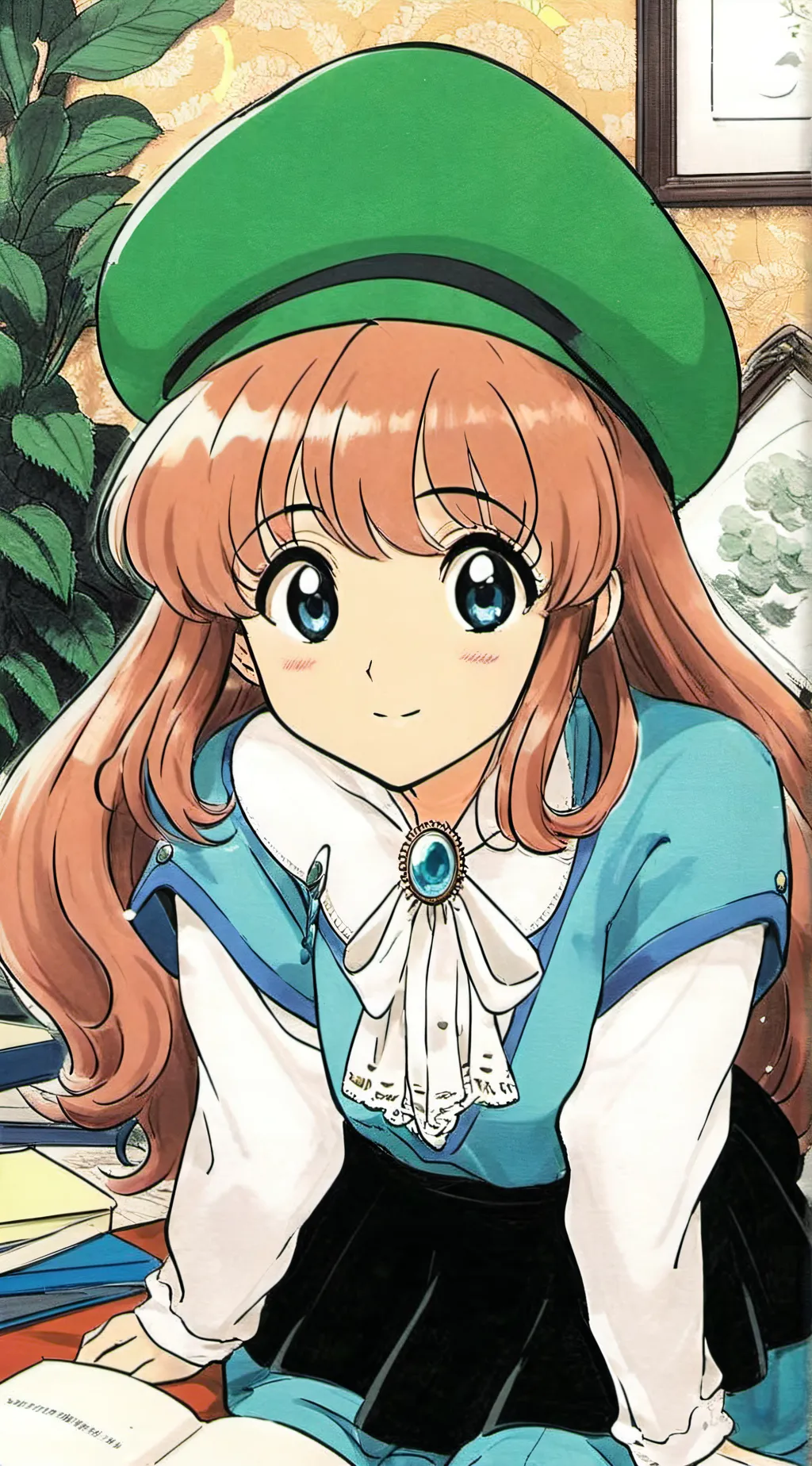 ai character: kny background