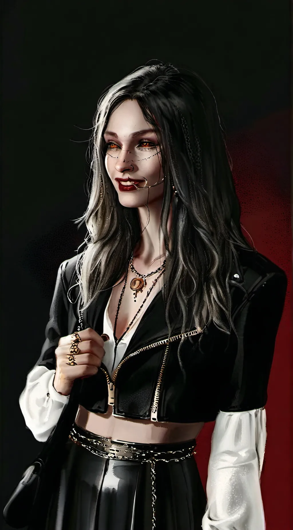 ai character: CassandraDimitresc background