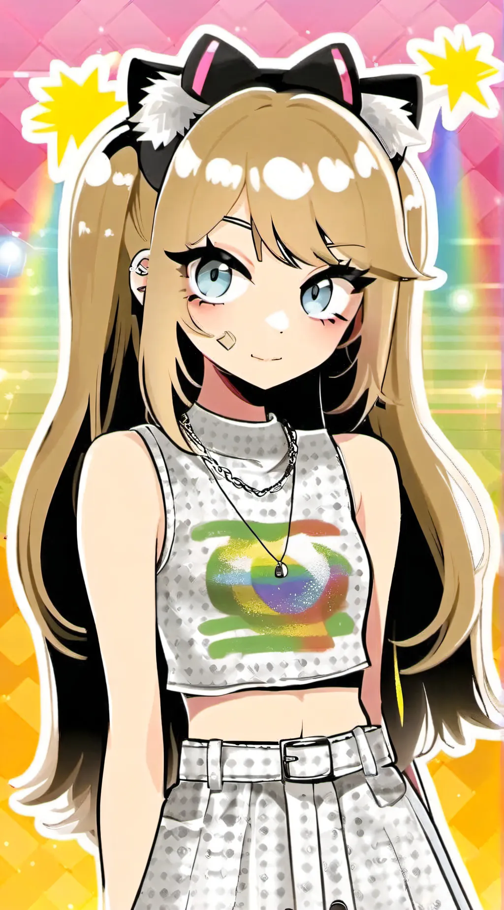 ai character: Mia  background