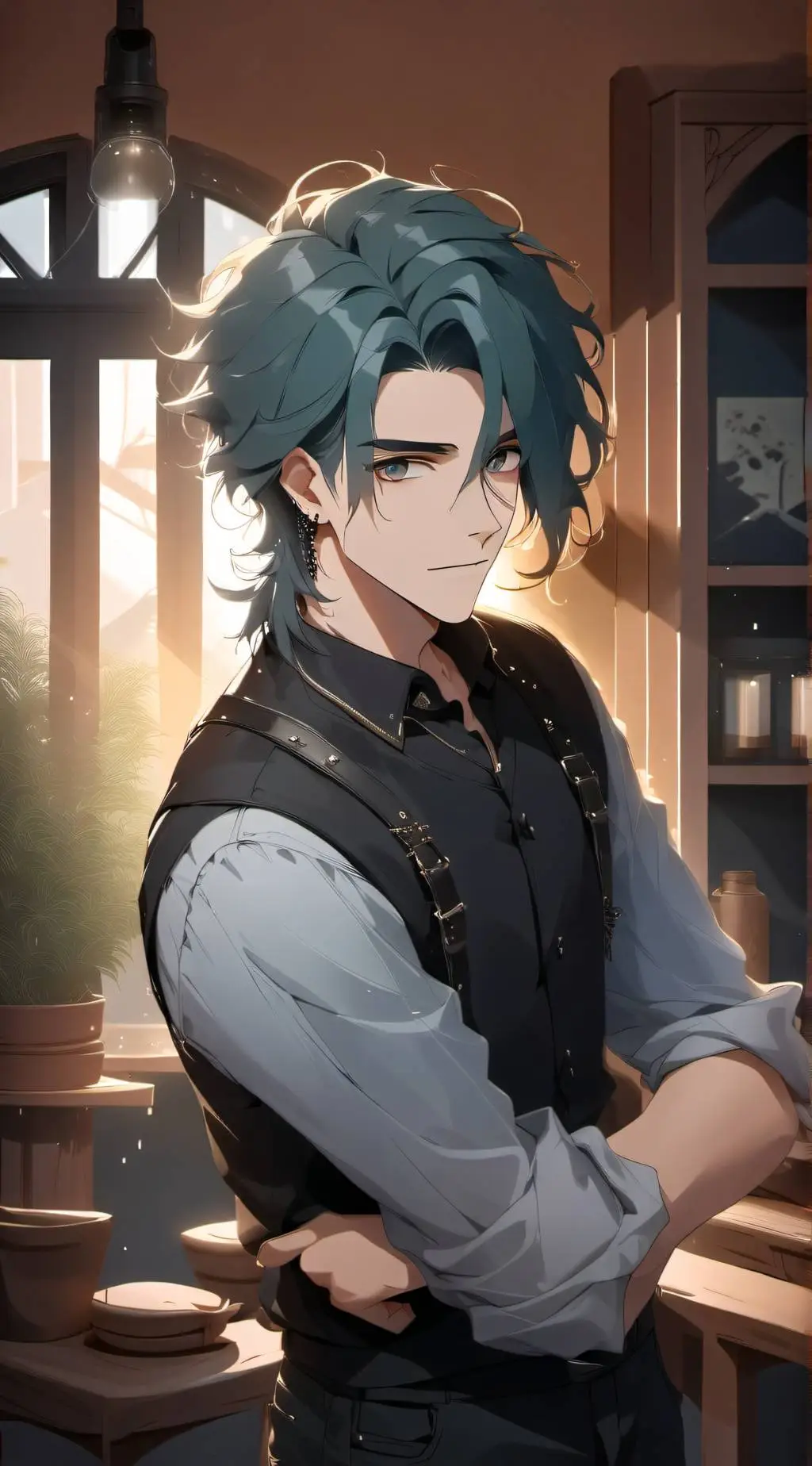 ai character: Caleb background