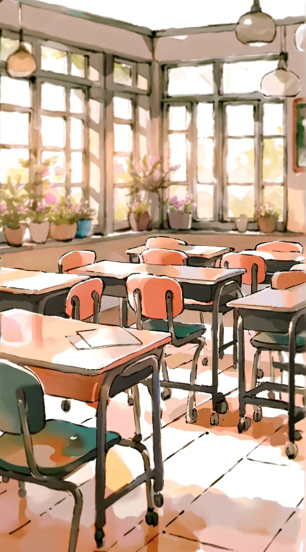 ai character: Dan Da Dan background