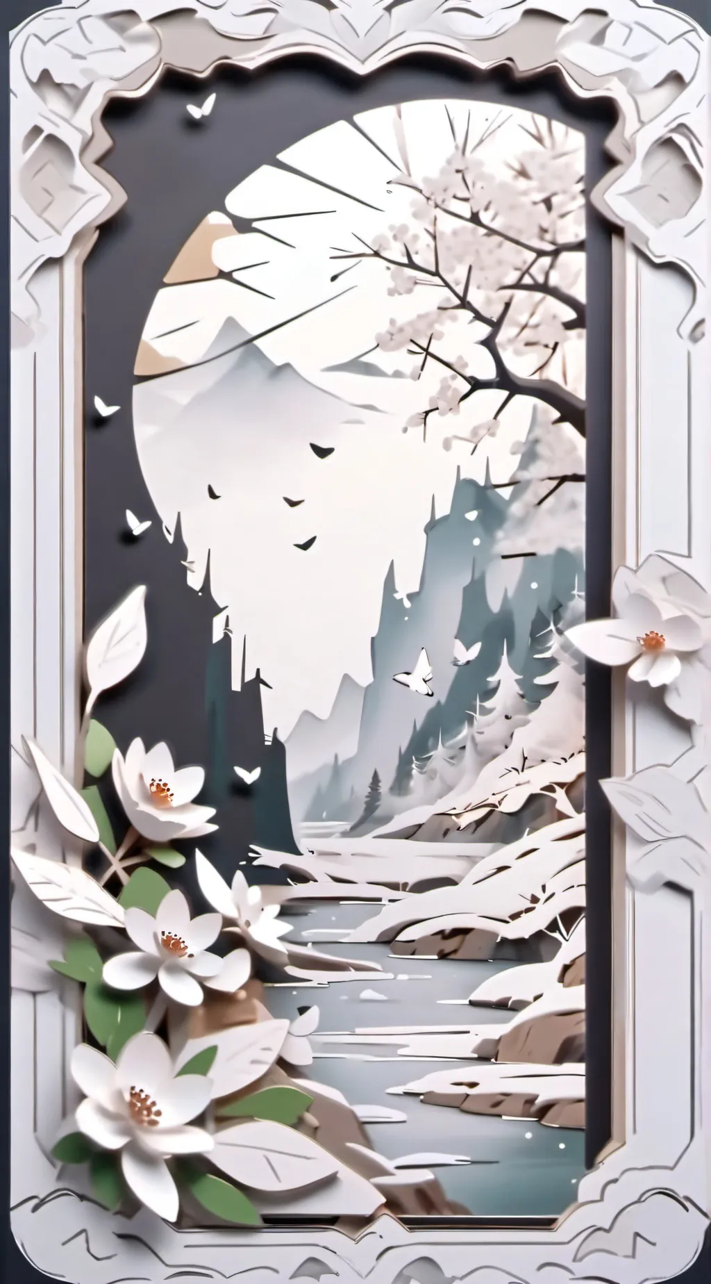 ai character: KNY marring background