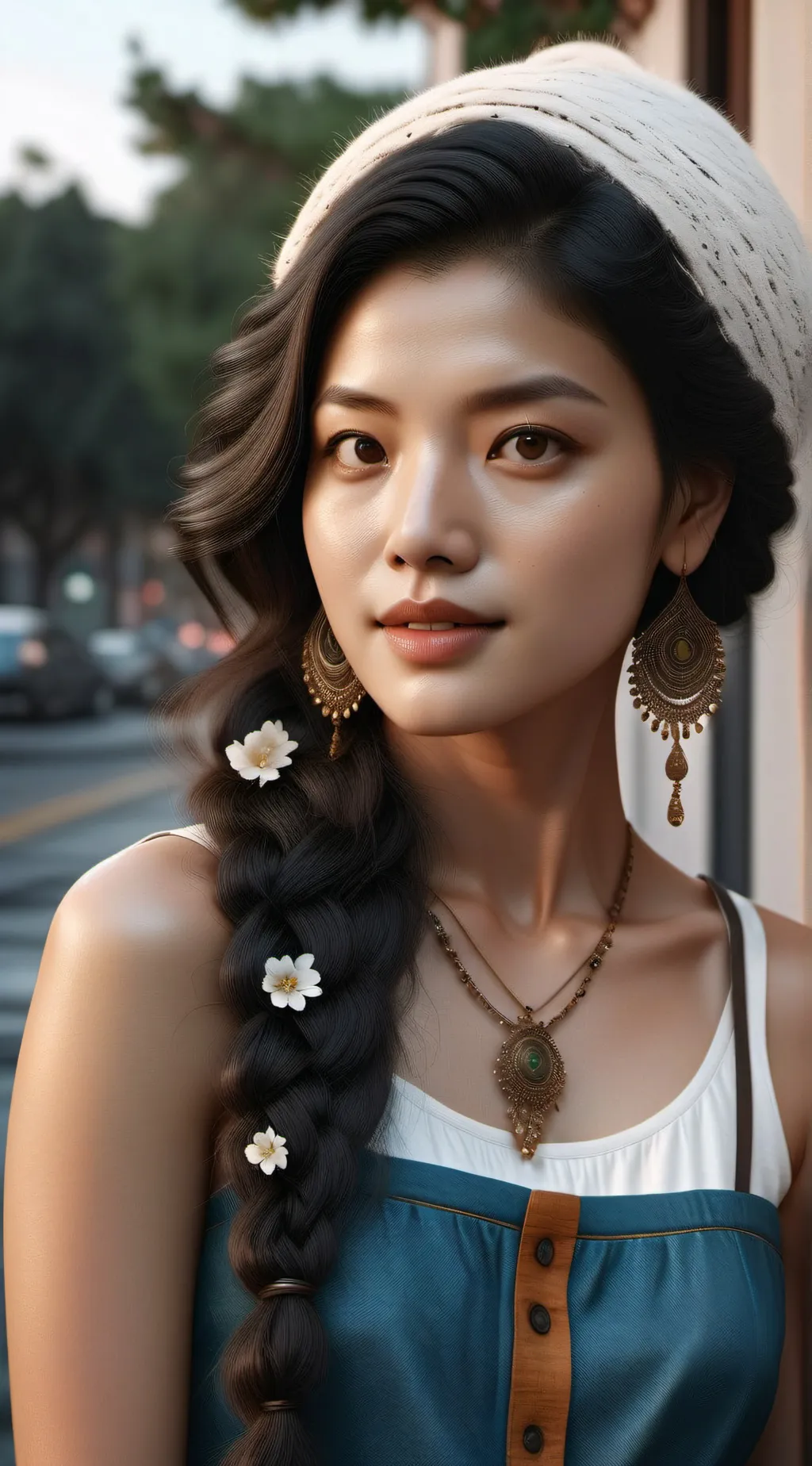 ai character: Nora background