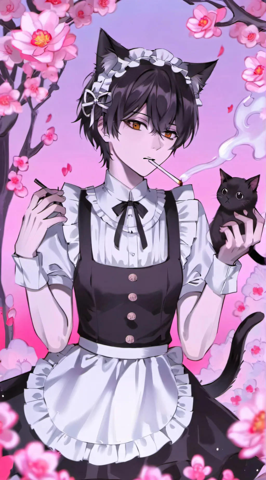 ai character: Юна background