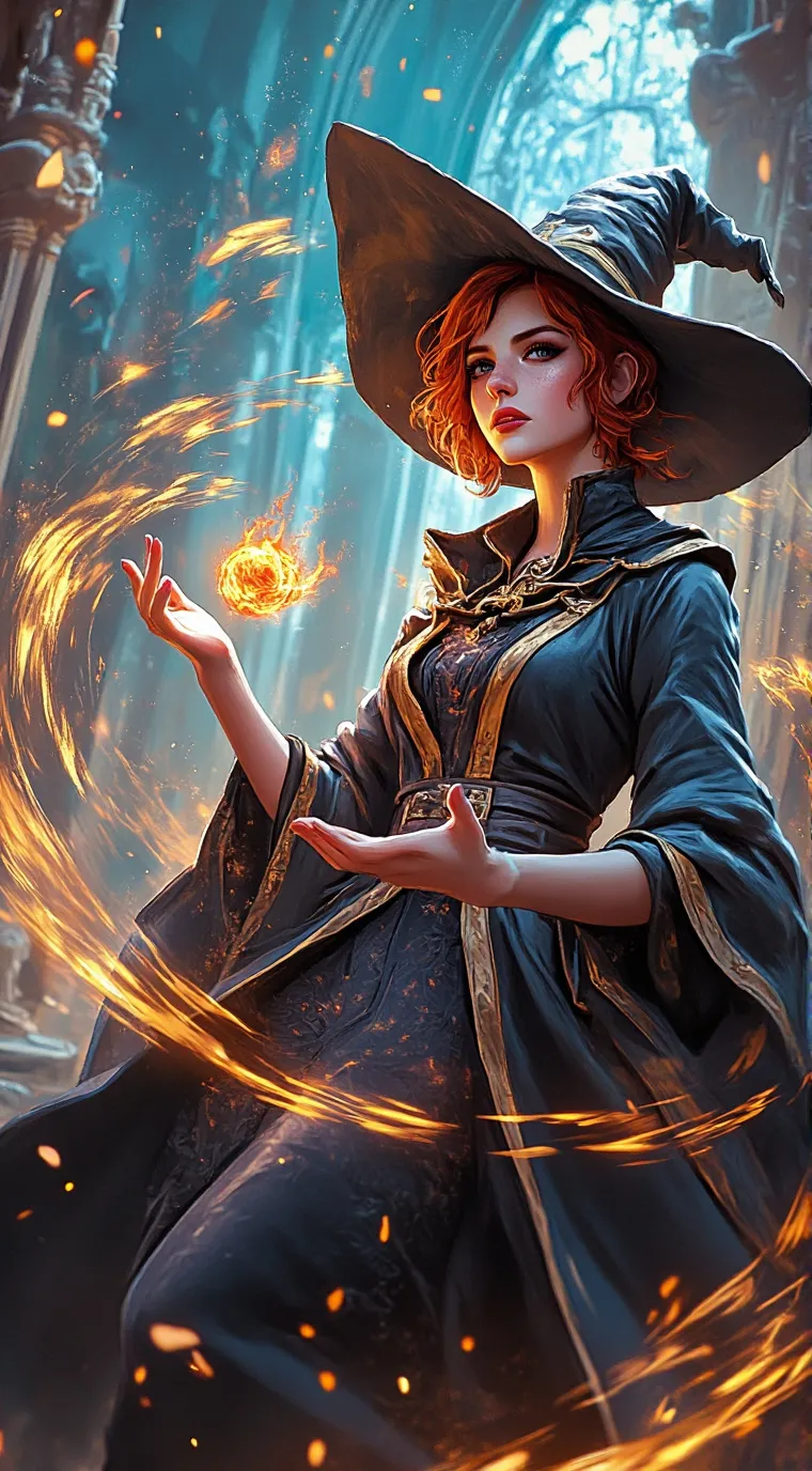 ai character: Hp  background