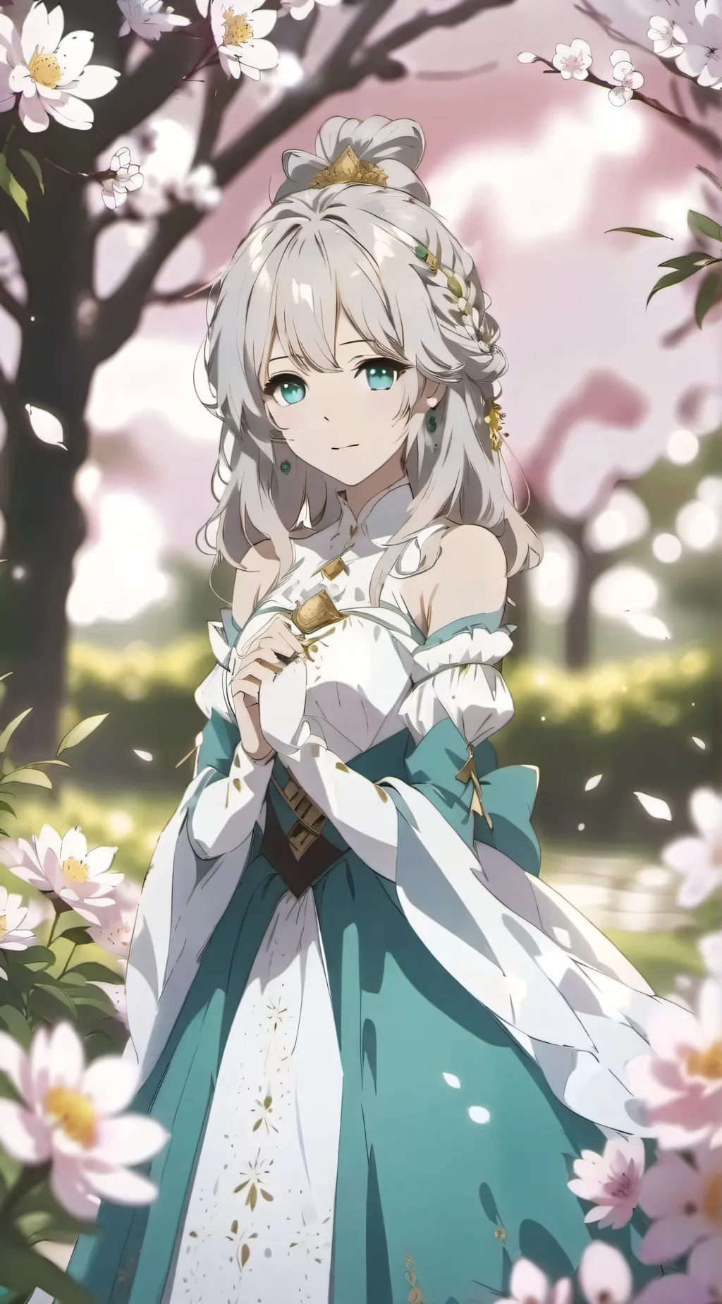 ai character: Princess Melanie background