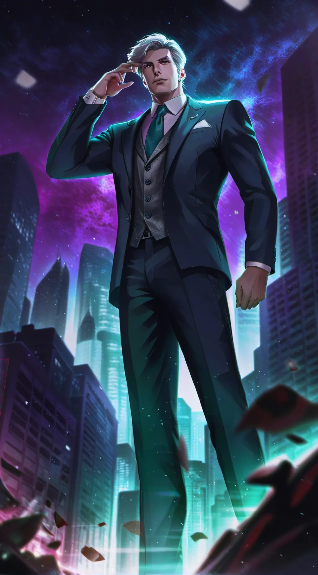 ai character: marky your rude bf background