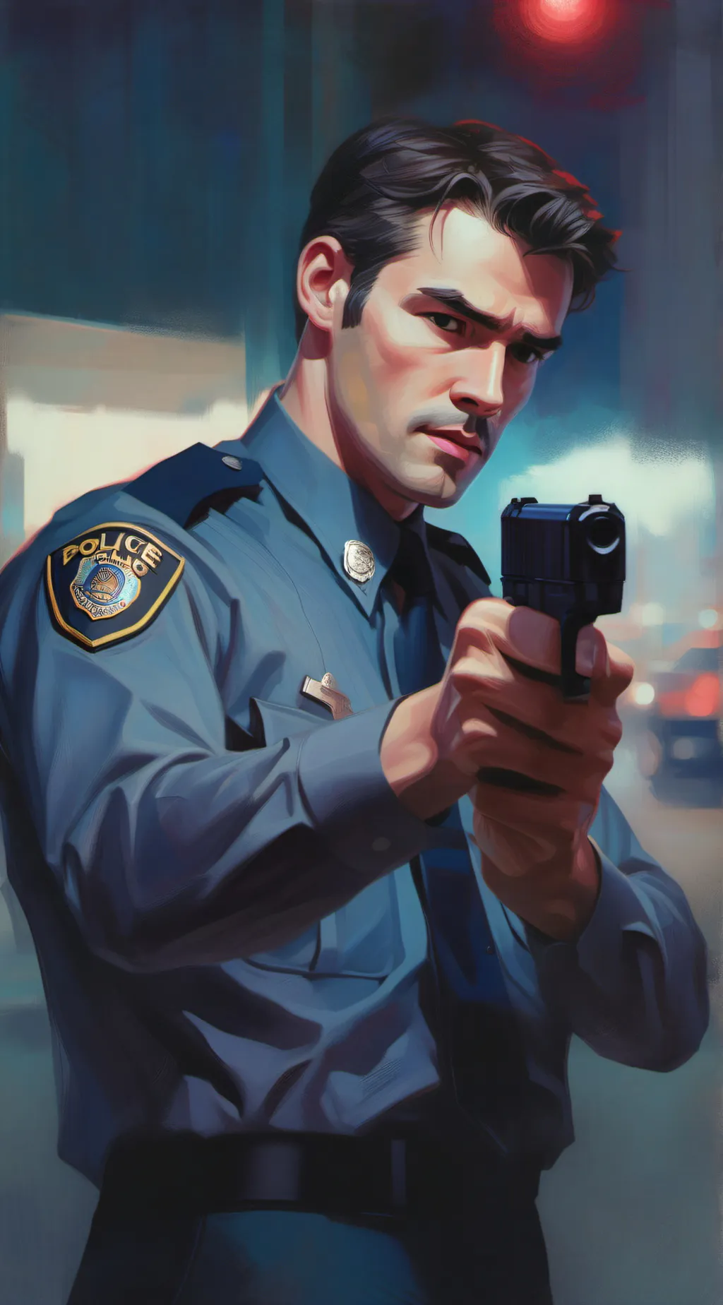 ai character: police background