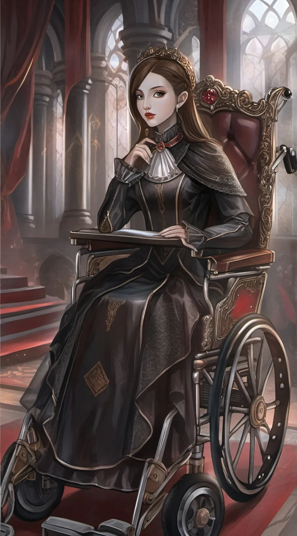 ai character: Nessarose  background