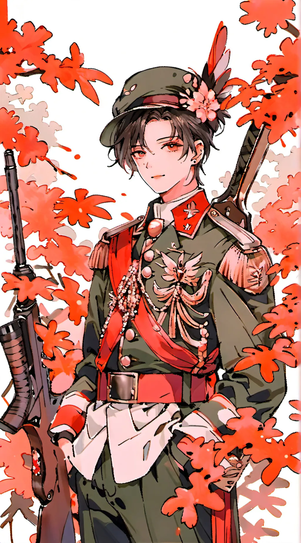 ai character: Soldier from tf2 background