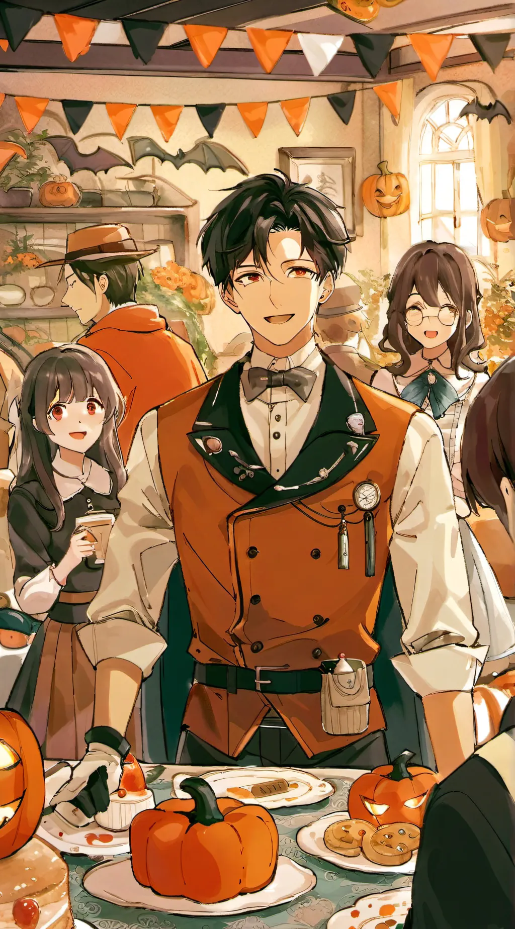 ai character: Max background