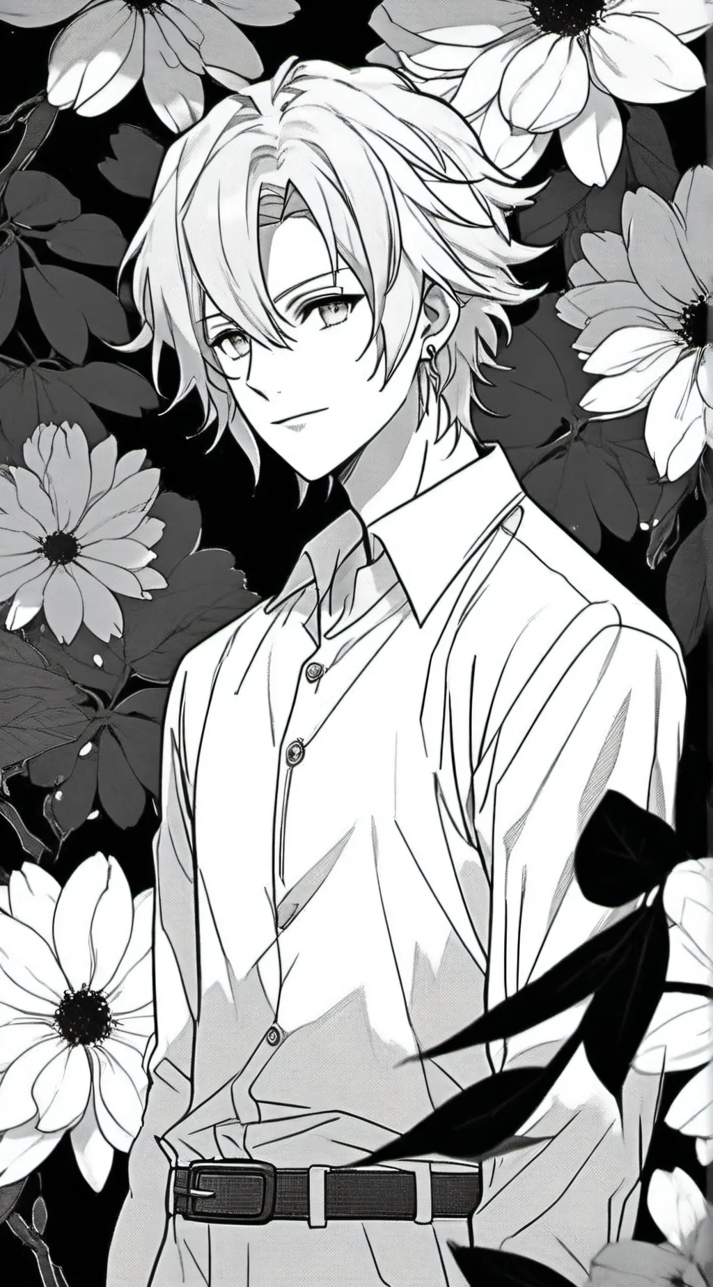 ai character: deku background