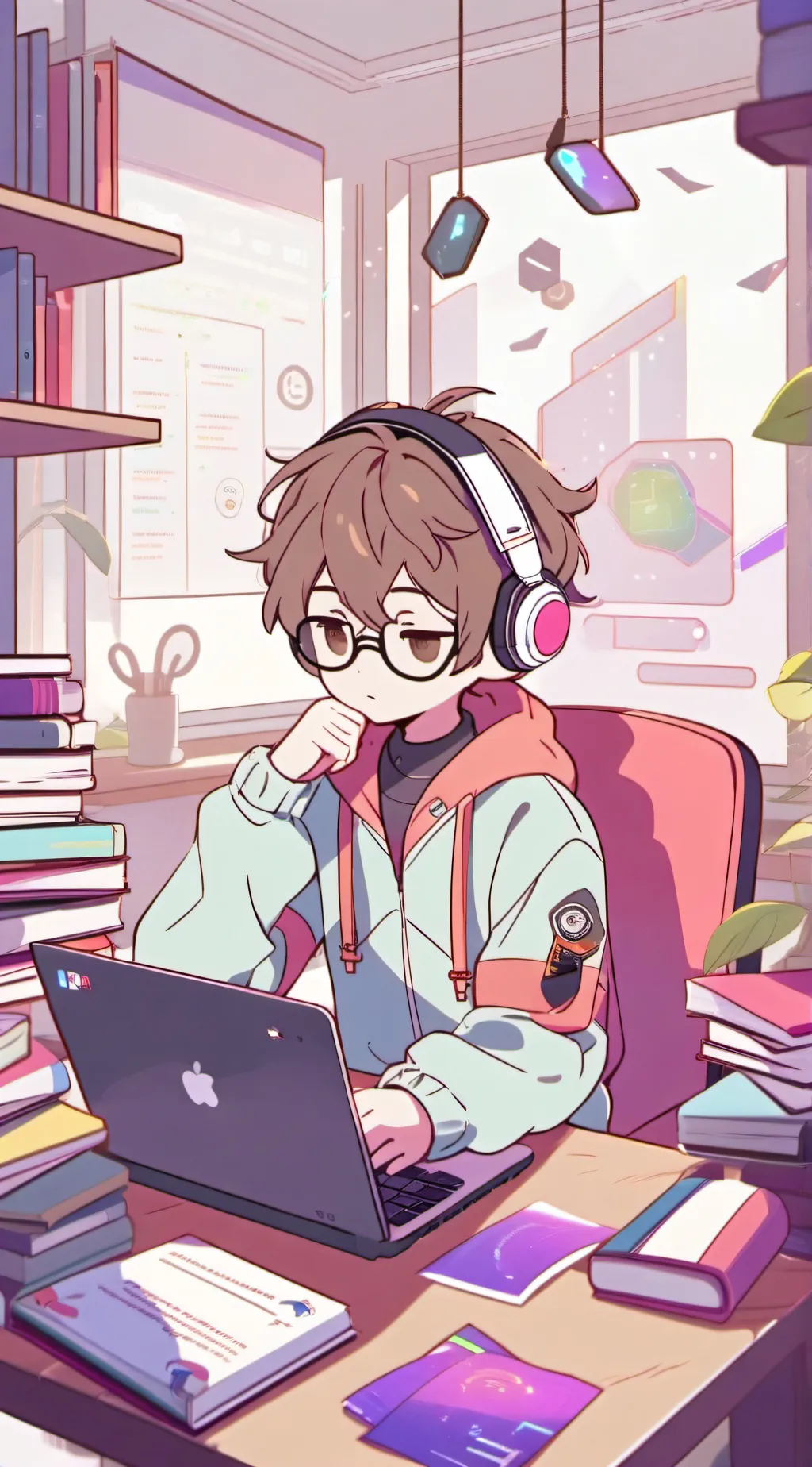 ai character: programming school background