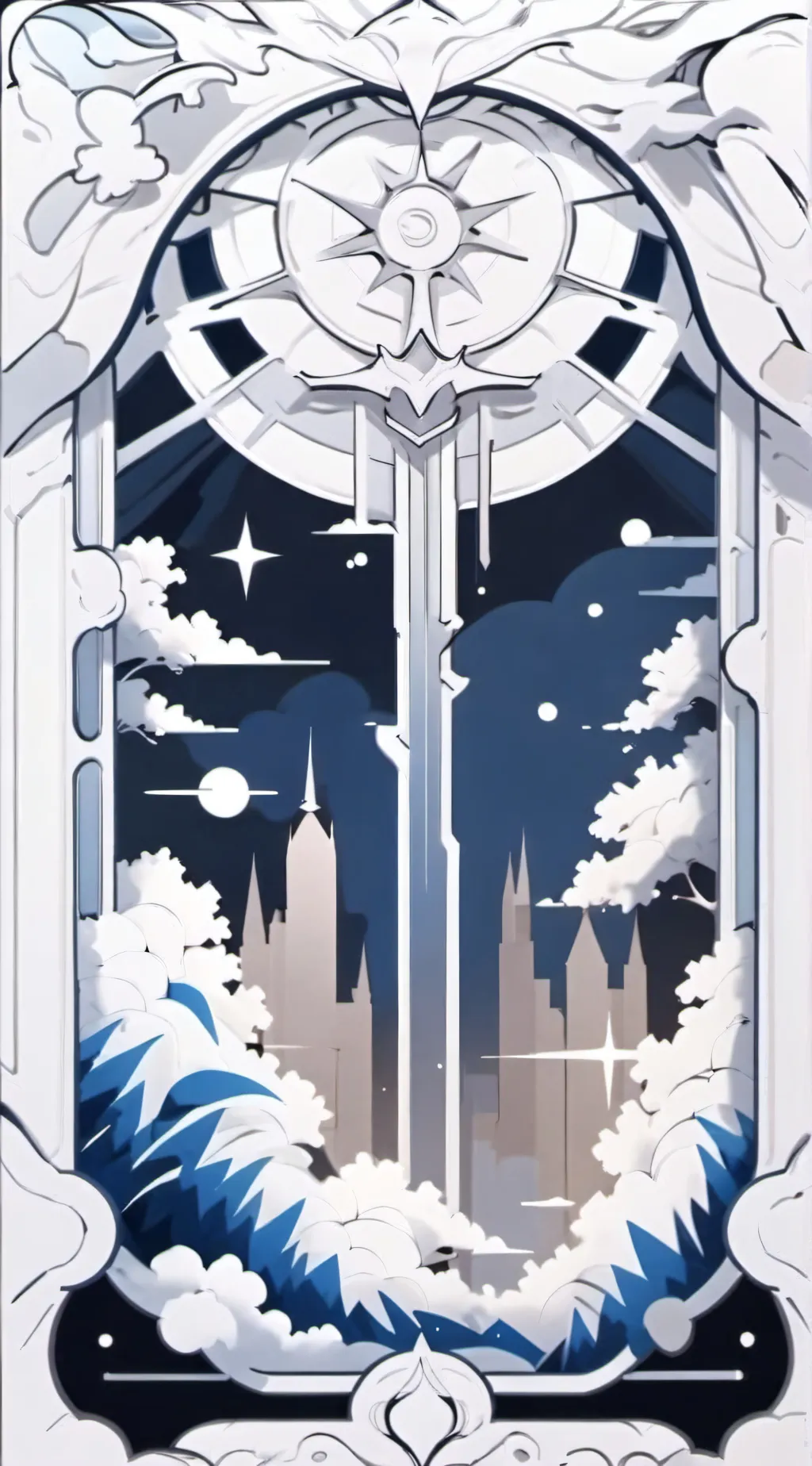 ai character: Smiling Critters background