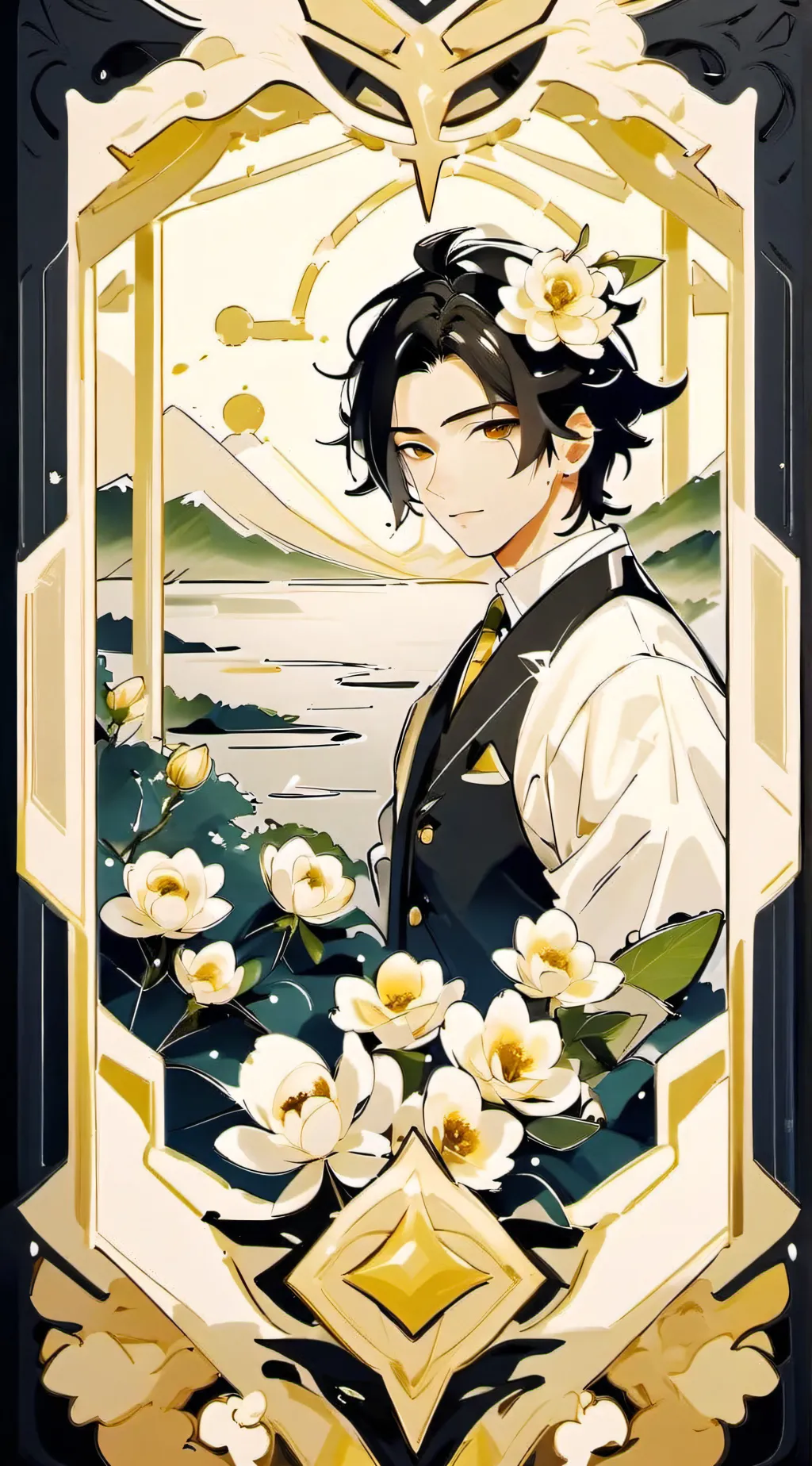 ai character: fpe swapped au background