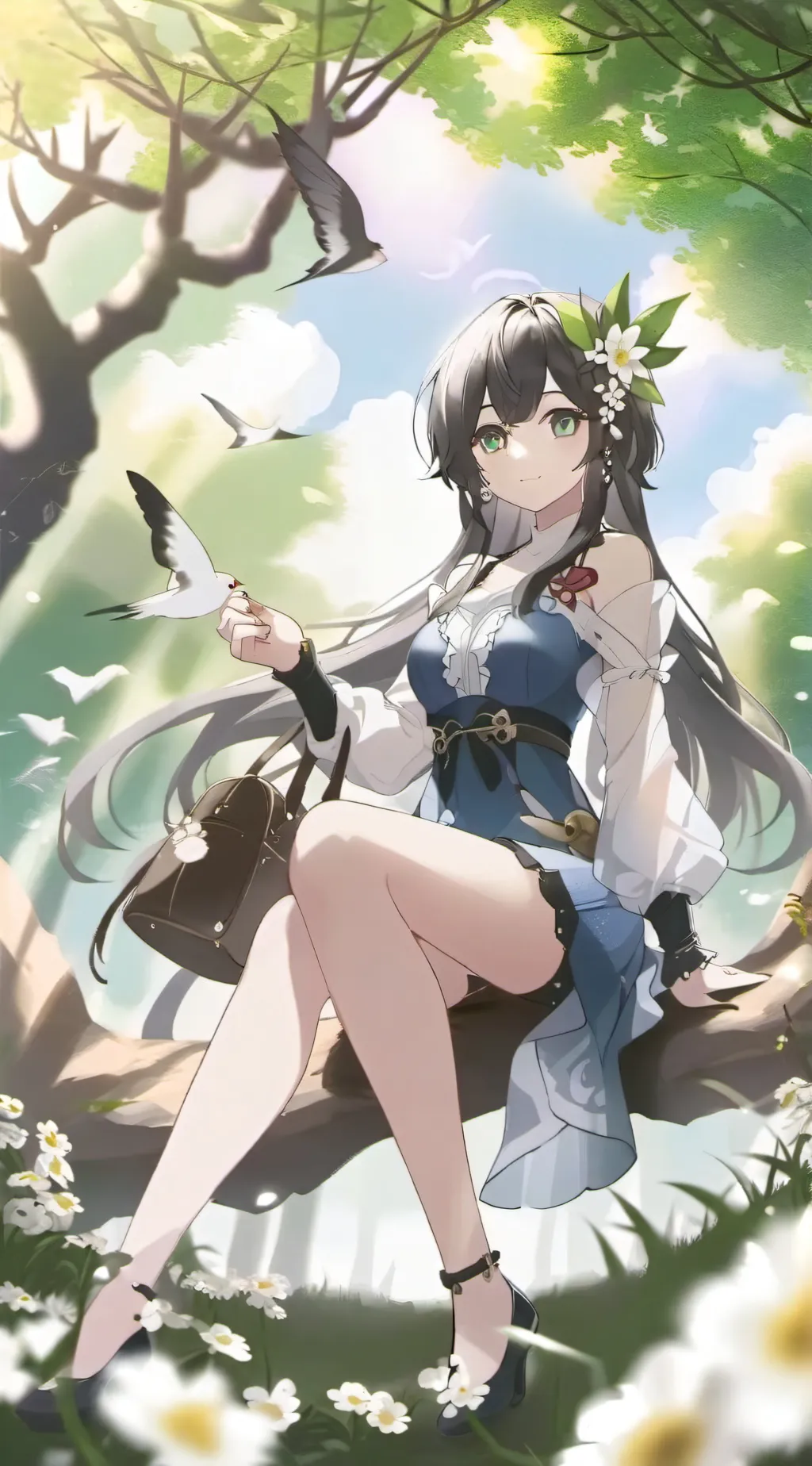 ai character: shinoki -kano background