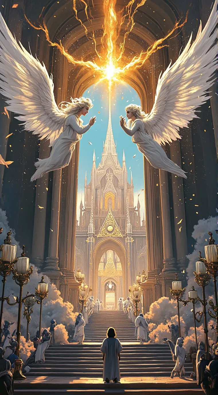 ai character: HH - Heaven (2) background