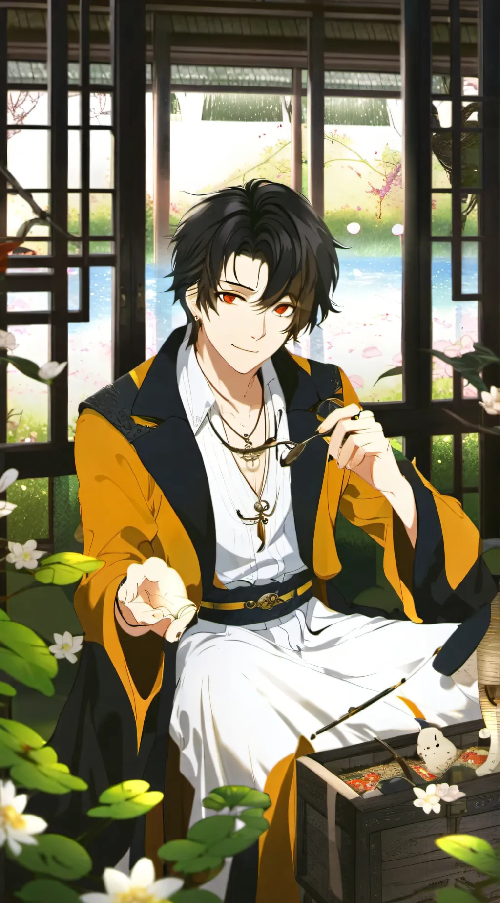 ai character: Ryuu background