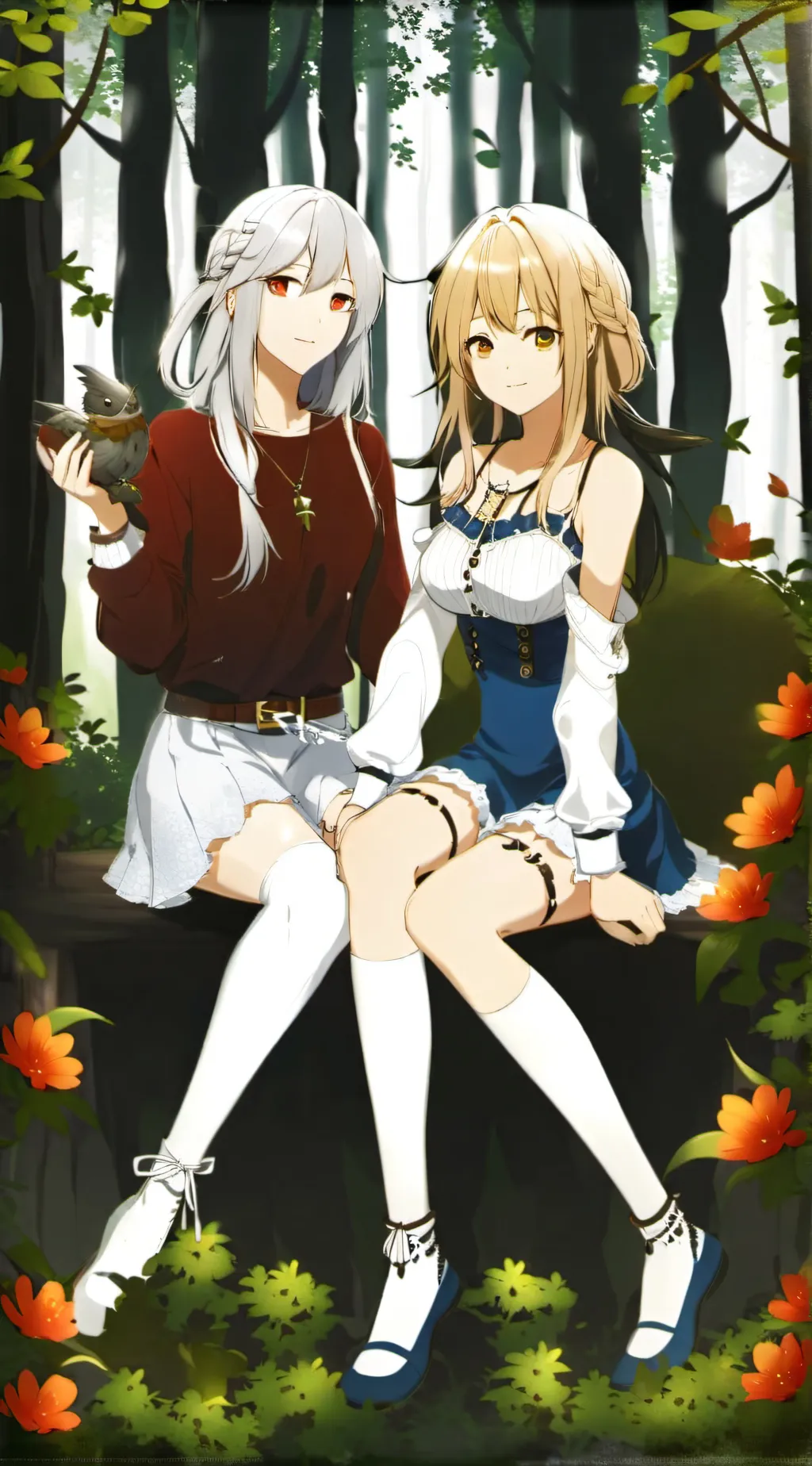 ai character: Queeni (My bff) background