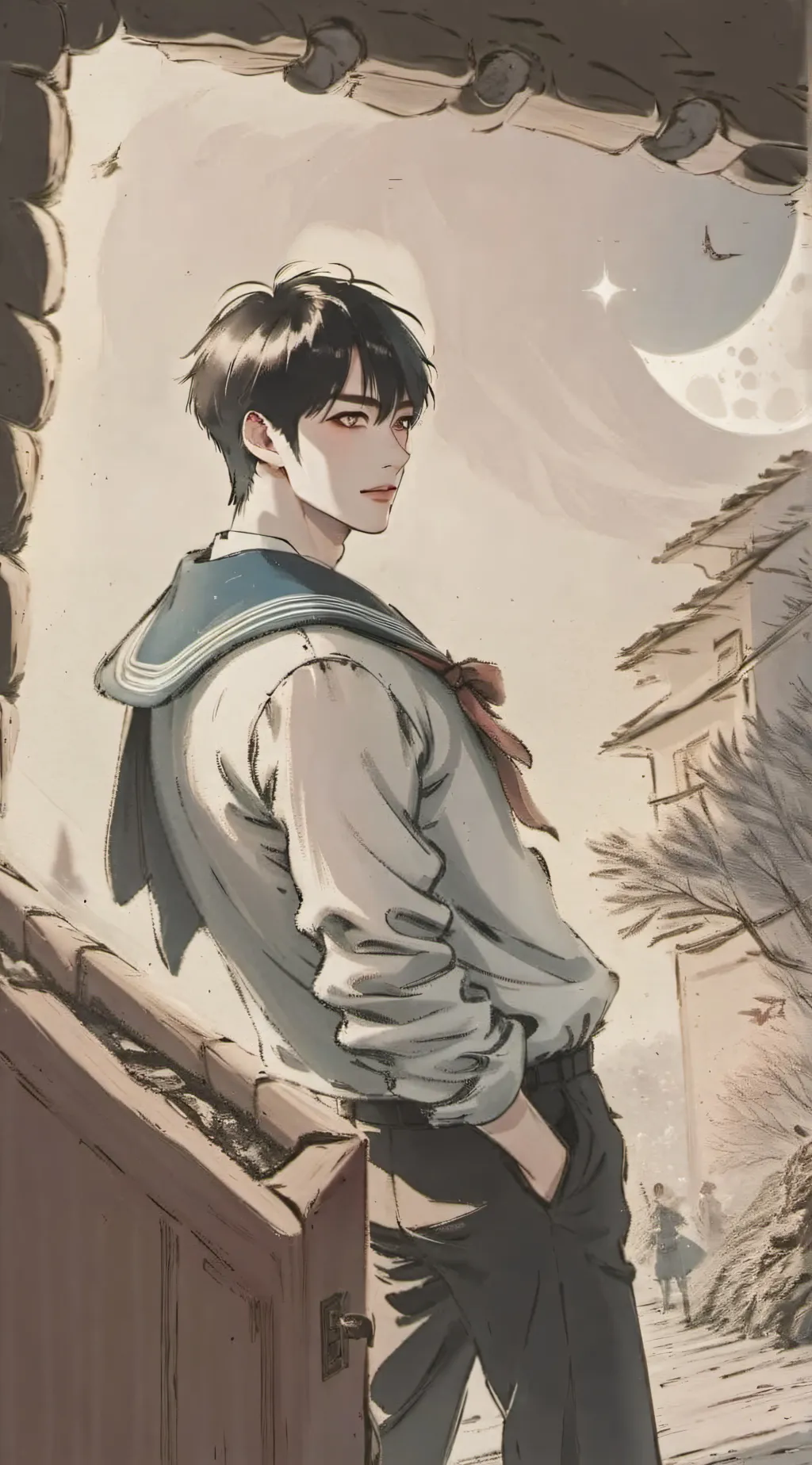 ai character: Noelle  background